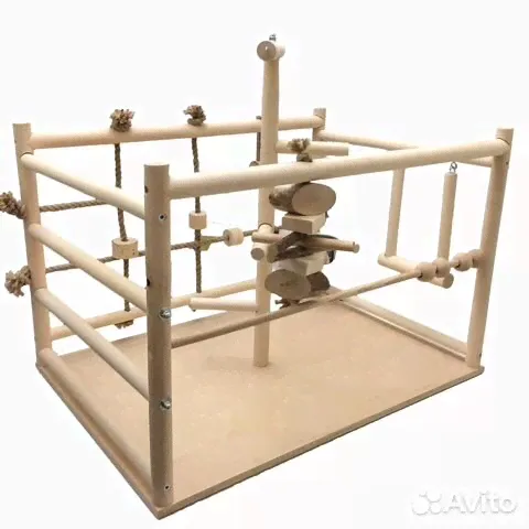 Игровой стенд для попугаев жако-0
