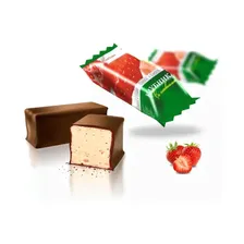 Суфле клубника со сливками (1000 грамм) Жако