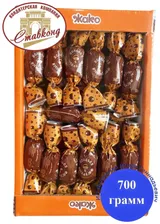 Шоколадные конфеты Жако "Фигурный бочонок" с натуральным кофе 700гр