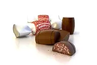 Конфеты Фигурный шоколад Бочки с кунжутом 0,702кг(Жако КФ г.Нальчик)*1