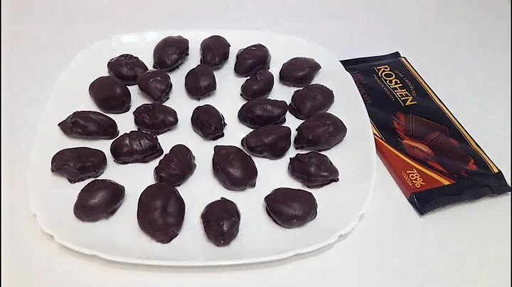 ЧЕРНОСЛИВ в ШОКОЛАДЕ с ОРЕХАМИ - ДОМАШНИЕ КОНФЕТЫ(prunes in chocolate with nuts - homemade sweets)
